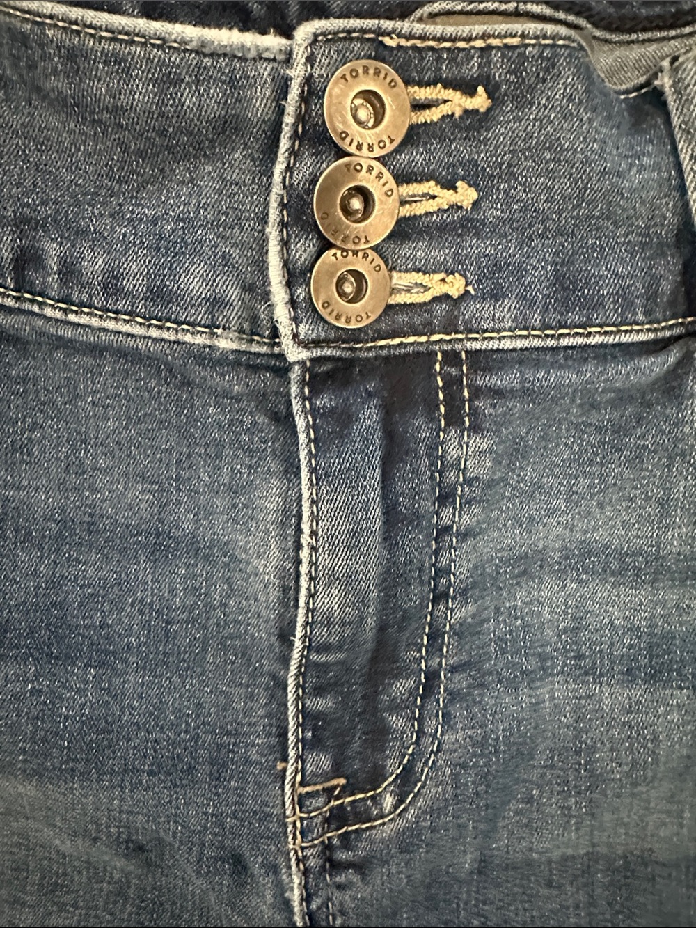 Torrid Dark Blue Skinny Jeggings - Picture 2 of 4